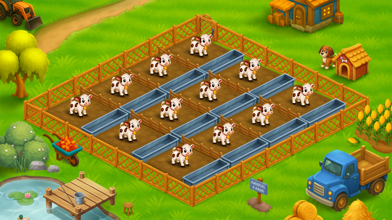 Legendary Animals ranch promotional illustration